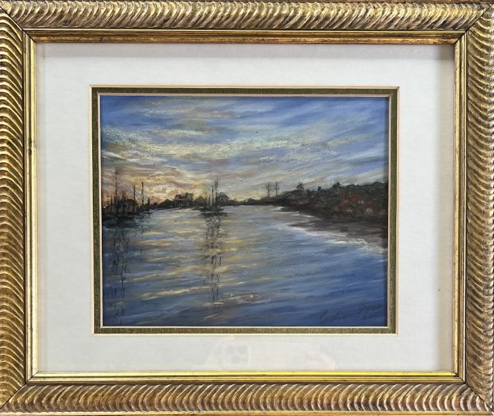 Painting of a river